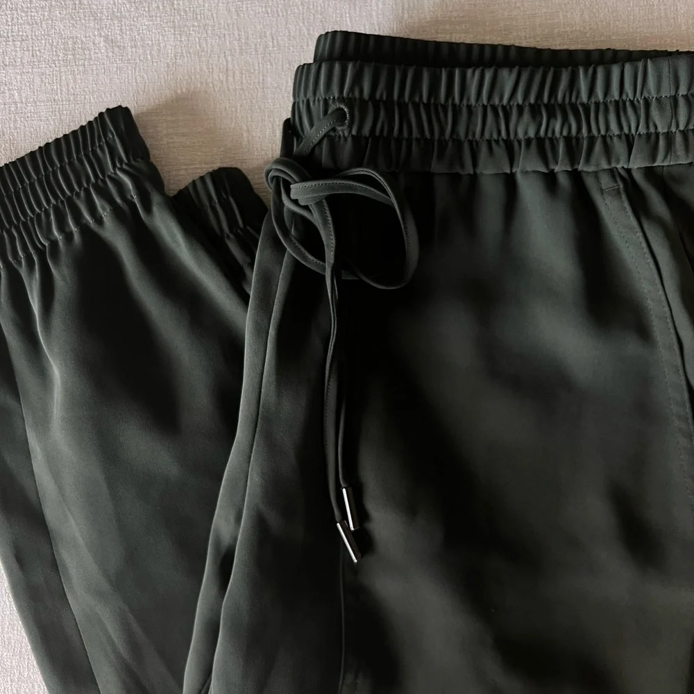 Ann Taylor Olive Green Joggers - Picture 1 of 7